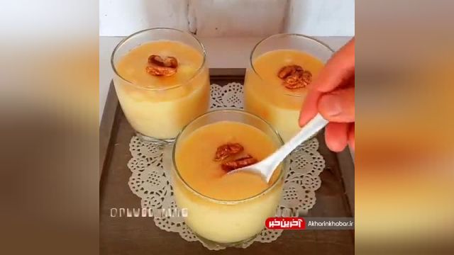 طرز تهیه دسر هویج با بیسکویت پتی بور بدون فر | ویدیو