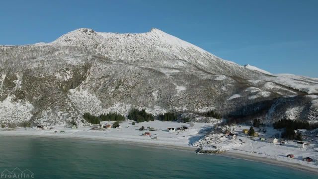 نروژ شگفت انگیز در زمستان از بالا | 5 ساعت فیلم هوایی با موسیقی | قسمت 1