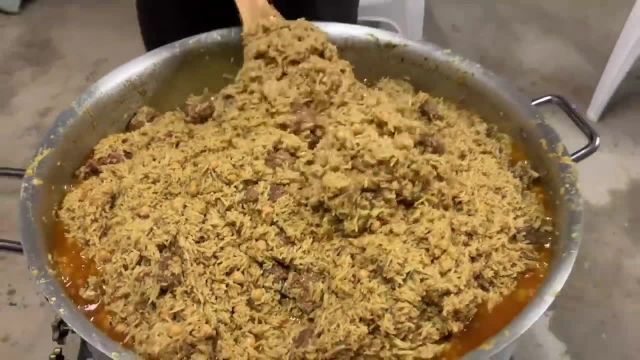 روش پخت چاول چولی افغانی خوشمزه و خوش طعم مخصوص نذری