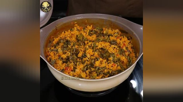 آموزش یک غذای جدید ایرانی با برگ مو