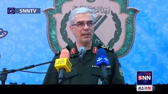 هشدار قاطع رییس ستاد کل نیروهای مسلح به کشور مبدا حمله به ایران | ویدیو