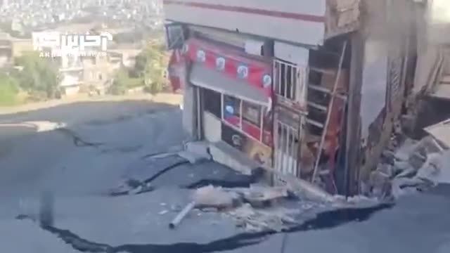 اخبار زلزله | تخریب چند ساختمان در پی رانش زمین در کرج