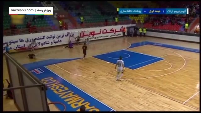 خلاصه لیگ برتر فوتسال ایرالکو 1 - پوشاک حافظ 1