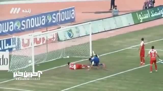 گل دوم استقلال خوزستان توسط آقایی در دقیقه 49: یک لحظه برتر و شگفت‌انگیز!