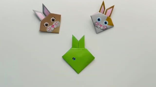 آموزش آسان اوریگامی خرگوش کاغذی برای مبتدیان | کاردستی ساده برای کودکان