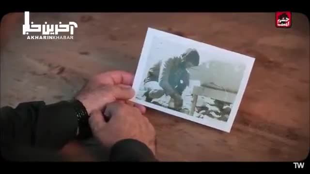 تصویر زیبای فرمانده ایرانی در حال مراقبت و شستشوی رزمندگان