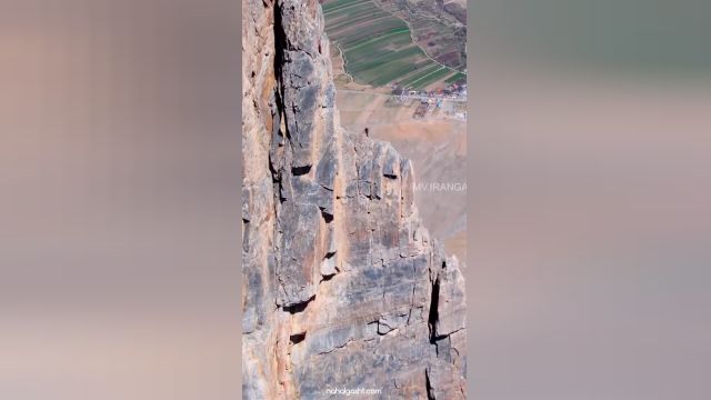 منظره وصف ناپذیر کوه لجور || جاذبه گردشگری ایران