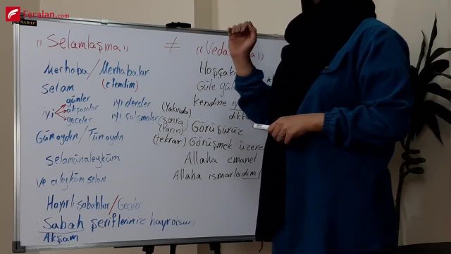 جلسه چهارم آموزش زبان ترکی استانبولی - سلام و خداحافظی (احوالپرسی))