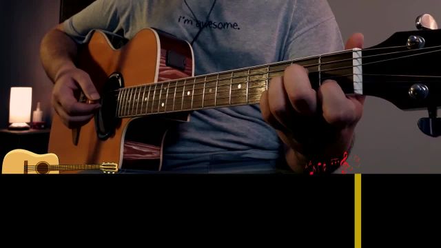 آموزش گیتار | آکورد آهنگ کجایی از مهیار
