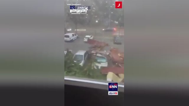 طوفان در کرواسی | طوفان شدید در پایتخت کرواسی