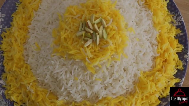 طرز پخت پلو زعفرانی خوشمزه و مخصوص به روش افغانی