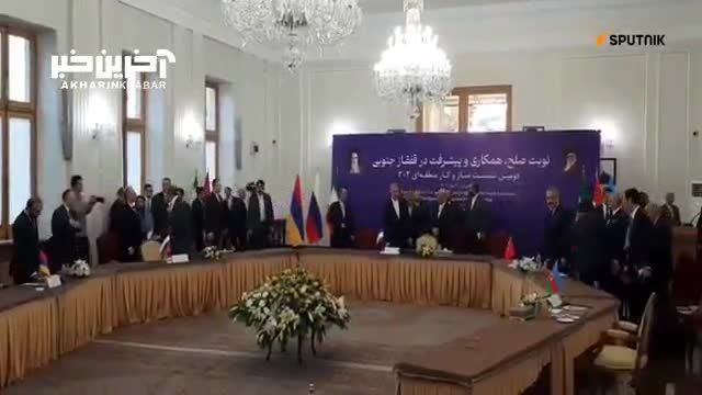 برگزاری نشست وزرای امور خارجه فرمت 3+3 در مورد تحولات قفقاز به میزبانی تهران