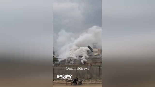 اقدامات پرتاب نارنجک‌ها و بمب‌های دودزا توسط نظامیان صهیونیست به غزه