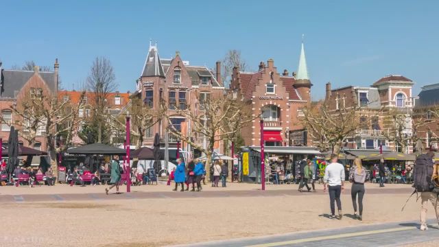 سفر به آمستردام هلند | فیلم سفر همراه با موسیقی | گردش در شهرهای اروپایی