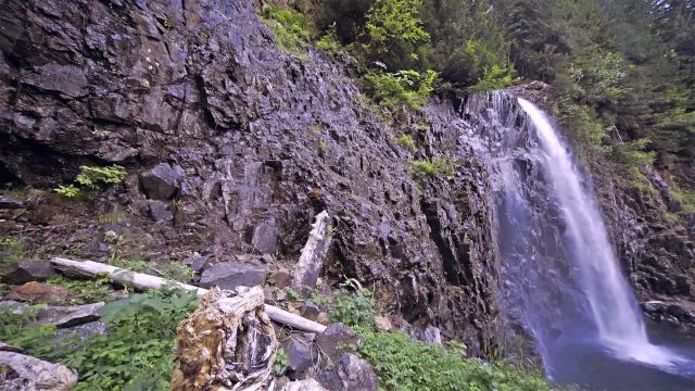 منظره زیبای آبشار با صداهای طبیعت | تصاویر دیدنی و آرامبخش آبشار را از دست ندهید!