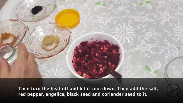 آموزش ترشی انار و لبو خوشمزه و خوش خوراک مخصوص یلدا