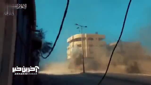 تصاویر جنگی در غزه؛ انهدام 10 خودروی زرهی رژیم صهیونیستی