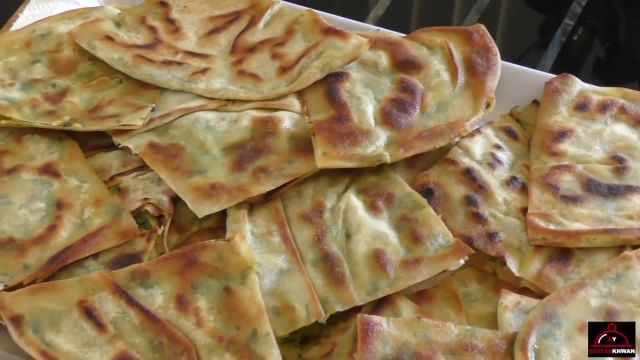 طرز تهیه بولانی با نان پیتا غذای سبک و خوشمزه افغانی