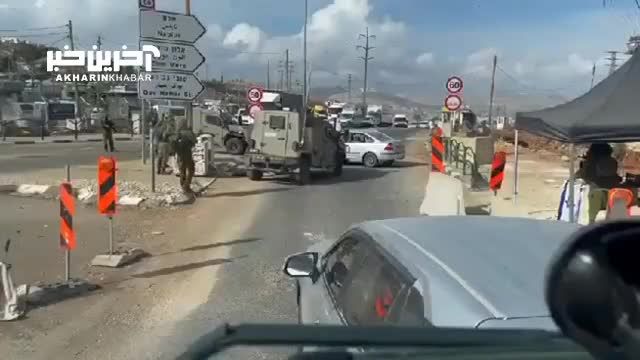 ویدئویی از چپ کردن خودرو زرهی رژیم صهیونیستی
