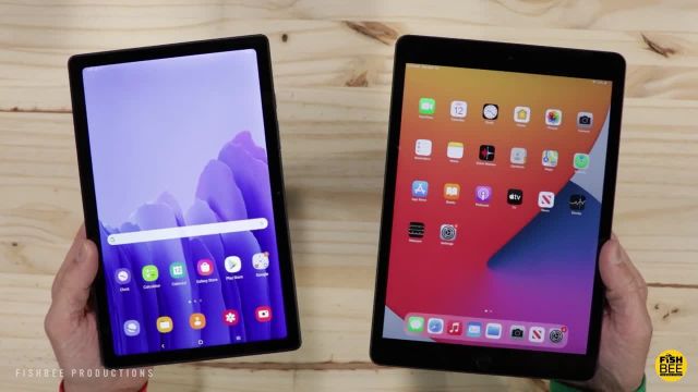 مقایسه Samsung Galaxy Tab A7 با iPad 8 2020