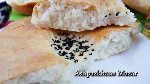 طرز تهیه نان خوشمزه و خوش خوراک افغانی با دستور آسان