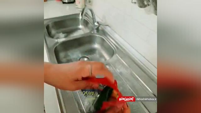 ترفند برق انداختن سینک ظرفشویی برای خانه تکانی