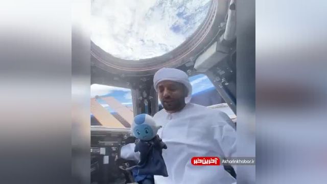 تبریک عید از قلب آسمان | تبریک عید قربان فضانورد ناسا از ایستگاه فضایی