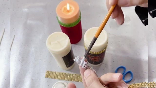 آموزش ساخت شمع محرمی با استفاده از جای شامپو