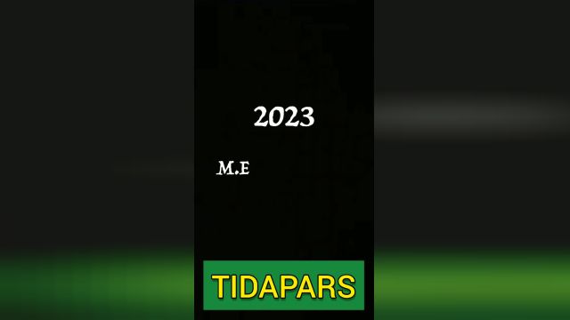 Memories 2023, TIDAPARS ، مرور خاطرات تیداپارس