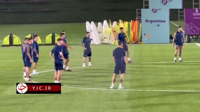 آمادگی لیونل مسی برای بازی در فینال جام جهانی 2022 قطر | ویدیو