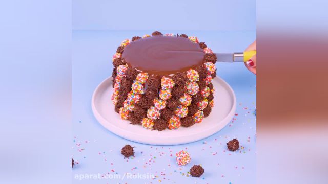 بهترین روش تزیین کیک || تزیین کیک زیبا و خاص