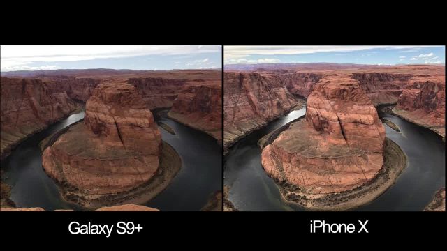مقایسه و تست دوربین Galaxy S9 Plus در مقابل iPhone X