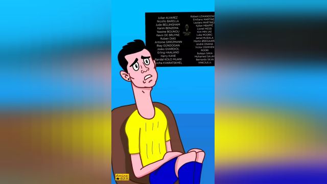 روایت انیمیشن از نامزد توپ طلا نشدن کریستیانو رونالدو