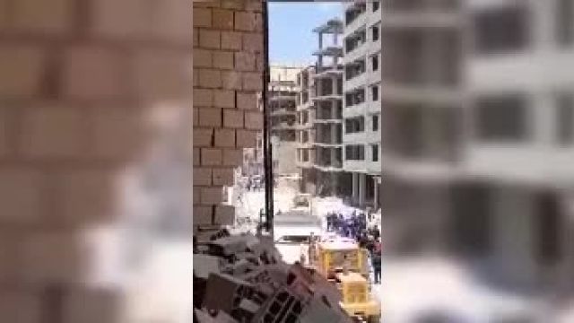 4 فوتی بر اثر فروریختن ساختمان‌های درحال ساخت شهرک احمدیه تهران