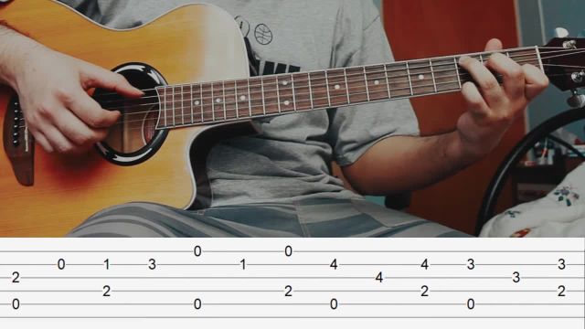 آموزش گیتار | فینگراستایل همراه با تبلچر