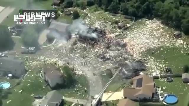 انفجار مهیب در آمریکا با 11 کشته و زخمی
