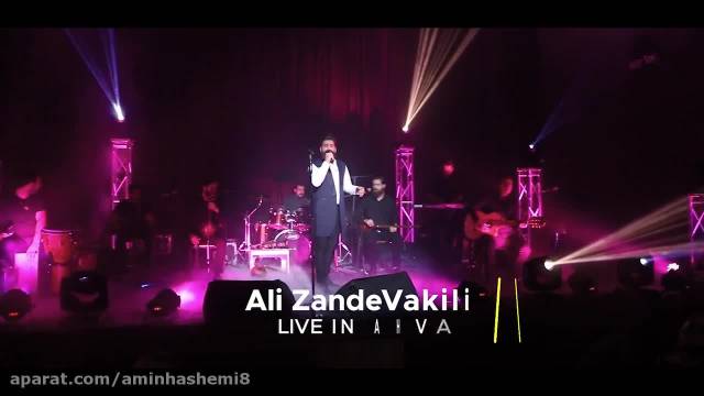 اجرای زنده علی زند وکیلی  دنیای بی رحم