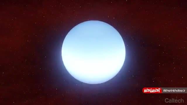شکار لحظه بلعیده شدن سیاره‌ توسط ستاره | ویدیو
