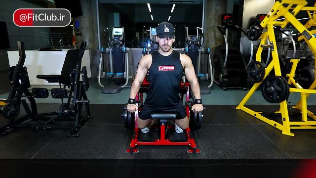 آموزش حرکت ورزشی دیپ پارالل سینه نشسته
