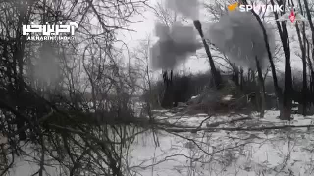 توپخانه نیروهای روسیه: استحکامات نیروهای اوکراینی را به طور قابل توجهی منهدم کرد