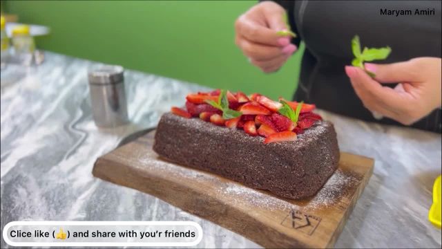 آموزش کیک شکلاتی خوشمزه و بی نظیر به روش خانگی