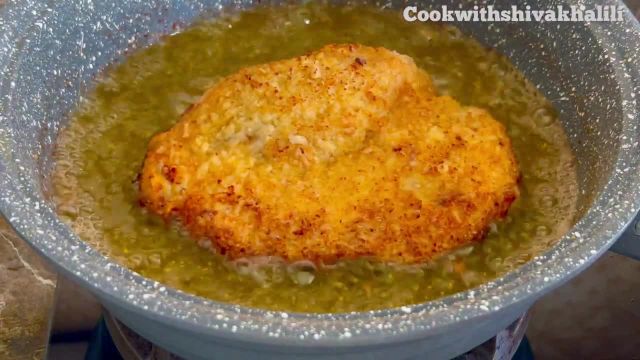 طرز تهیه شنیسل مرغ سوخاری خوشمزه به روش رستورانی | مرغ کریسپی