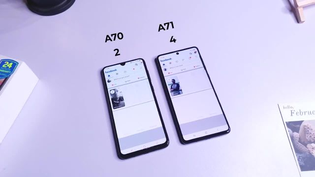 بررسی و مقایسه Samsung Galaxy A71 در مقابل Samsung Galaxy A70