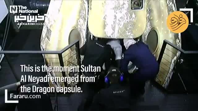 اسپیس ایکس فضانوردان کرو 6 را به زمین برگرداند
