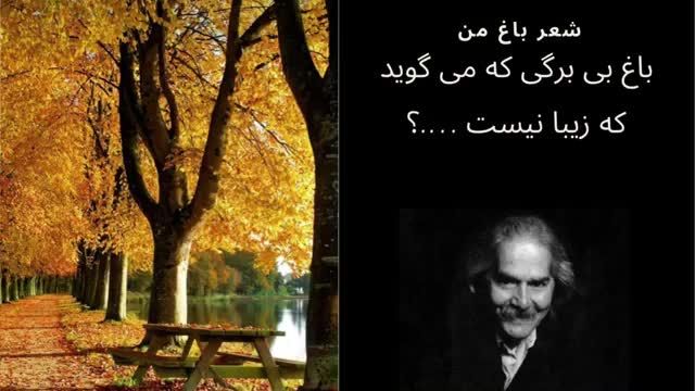 دکلمه شعر : مهدی اخوان ثالث