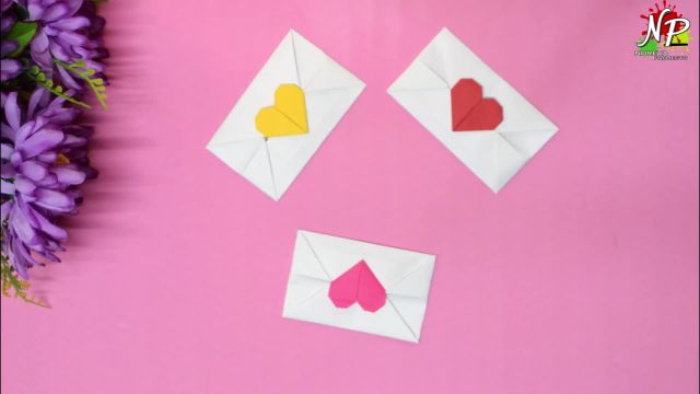 آموزش ساخت پاکت نامه زیبا برای روز ولنتاین