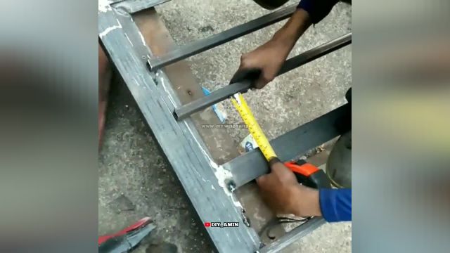 آموزش جوشکاری درب و پنجره | قسمت سوم : ساخت 2 مدل درب تک لنگه فلزی آهنی انباری