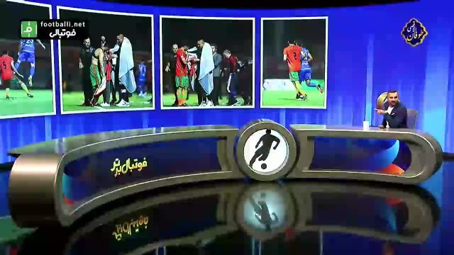 محمد نژادمهدی بازیکن مس رفسنجان مقابل استقلال با 2 شماره بازی کرد