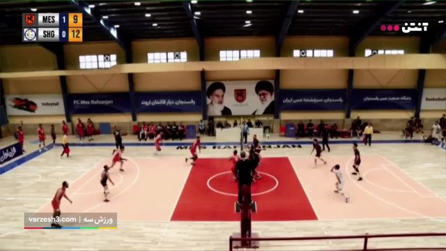 خلاصه بازی والیبال مس رفسنجان - شهرداری گنبد