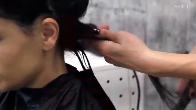 آموزش مختصر و مفیدی از کراتینه کردن مو